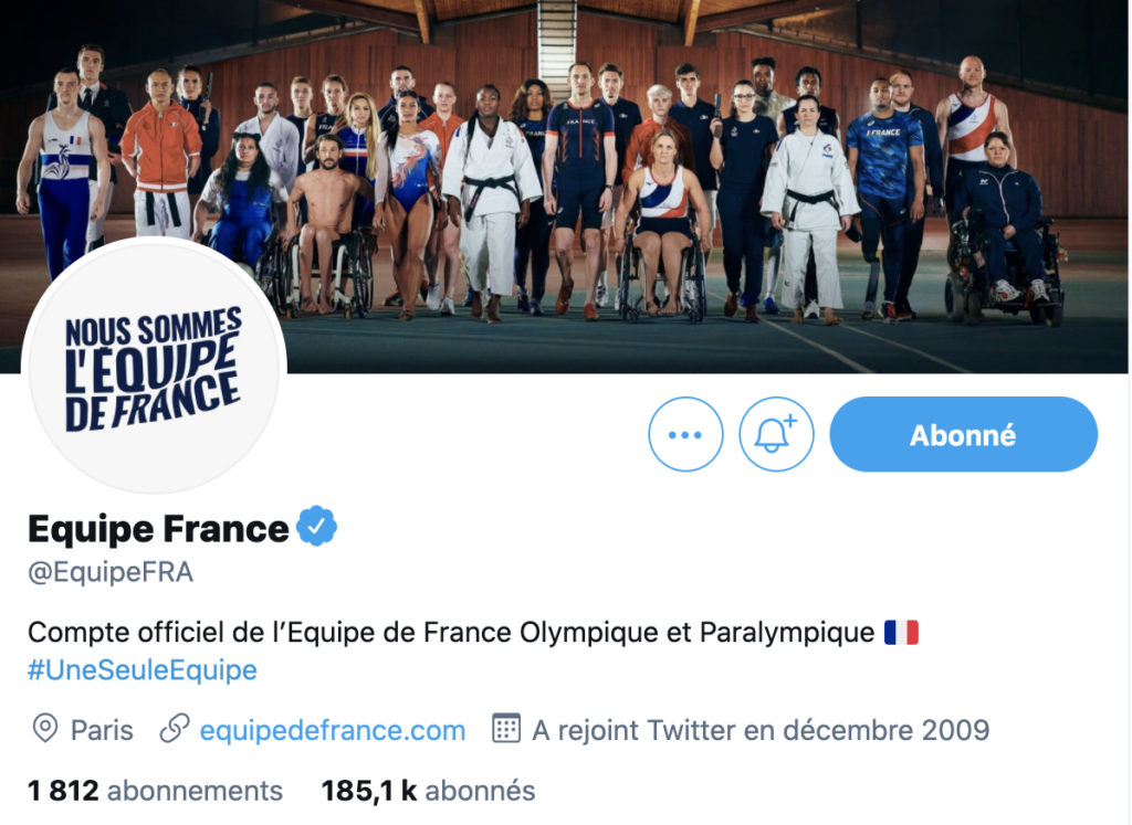 Twitter Equipe de France